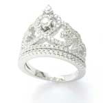 انگشتر نقره زنانه