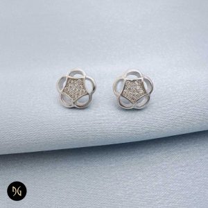 گوشواره نقره زنانه شیک ونکلیف مدل ESW E74