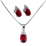 نیم ست نقره زنانه